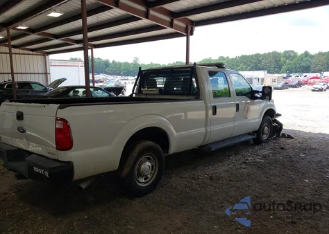 2016 Ford F-250 Xl из США, поврежденный, VIN 1FT7W2A69GEC61717